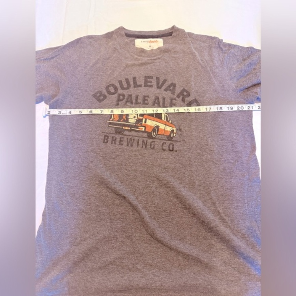 Vintage Boulevard Brewing Co. Pale Ale T-Shirt by Camp David – Heather Grey | S - Picture 5 of 8